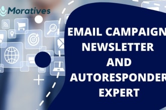 setup mailchimp, getresponse, sendinblue campaign, newsletter, and autoresponder