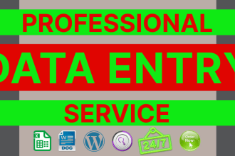 do fastest, excel data entry copy paste jobs as a specialist