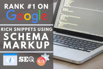 implement schema markup, rich snippets, and structured data