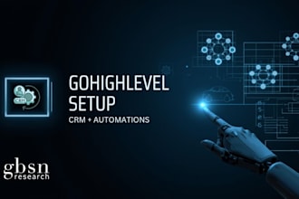 set up gohighlevel CRM and automations