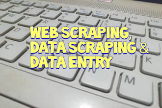 do web scraping, web scraper