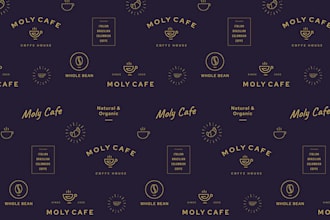 design original seamless pattern for your visual identity