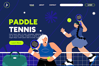 design 2d modern flat illustration for website or business
