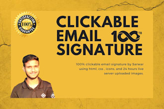 make a responsive email signature