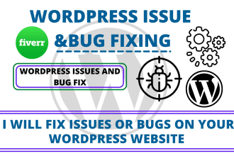 fix wordpress issues,problem,bugs, errors