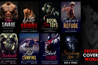 create best selling erotica or romance ebook cover