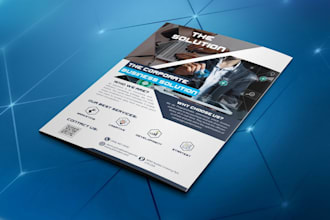 create amazing designs of flyers, brochures or banners