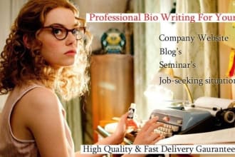 write a persuasive  linkedin profile