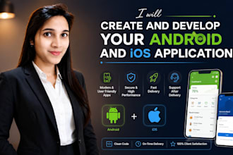 create and develop your android application