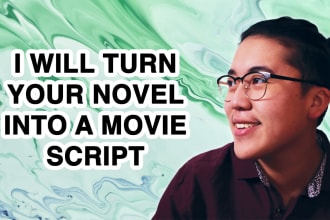 adapt your novel into a movie script