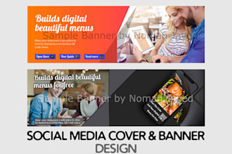create digital and sm cover, sm post, ad, hero image, informative decent flyer