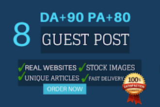 do 8 guest post on high da pa