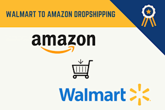 do walmart to amazon dropshipping listings