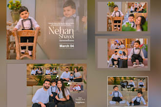 made professional wedding and pre shoot album