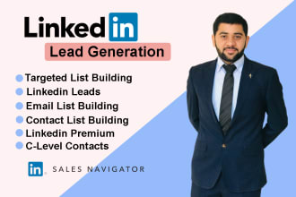 do email, linkedin and b2b lead generation within 24 hours