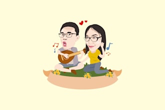 convert image into cartoon or vector face