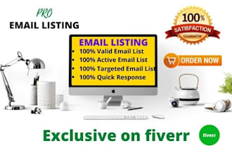 build a niche and country specified email list