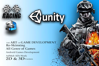 provide unity 3d 2d game development