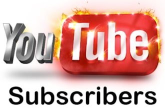 give you 50 Subscribers on YouTube