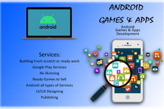 do android app development and unity games development