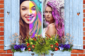create your pic into cartoon,logo cartoon,comic,anime