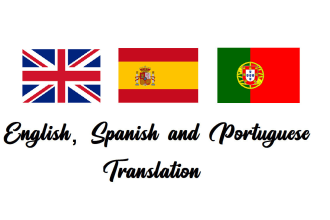 translate documents to spanish, portuguese or english