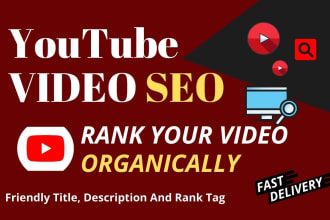 do youtube video SEO for top ranking