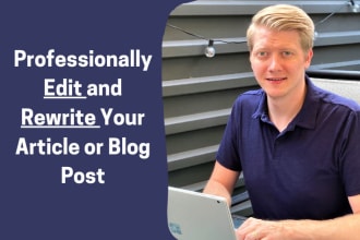 edit or rewrite your existing blog posts