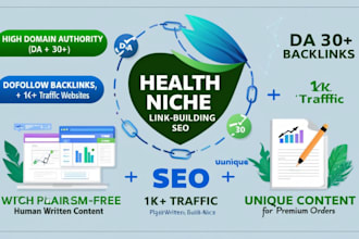 publish da 30 health guest posts with amazing content