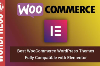 do wordpress elementor, woocommerce elementor, elementor fix
