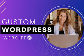 do wordpress website development, design or redesign as a wordpress developer
