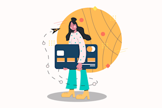 draw beautiful, flat vector illustrations