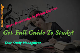 manage your study, guidance to study and time