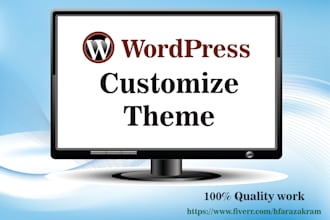 do same day customize wordpress website design