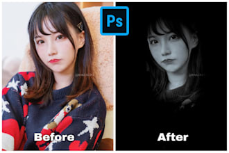 edit photo professionally and retouching