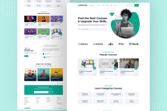 design figma web template or UI design