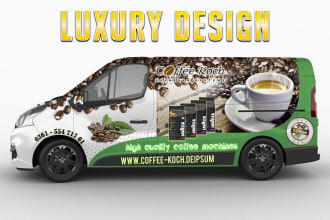 do luxury wrap design for any vehicle  car,truck,van,trailer