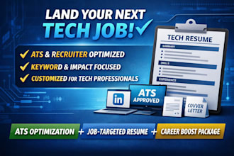 optimize your tech resume for ats, and recruiter screening