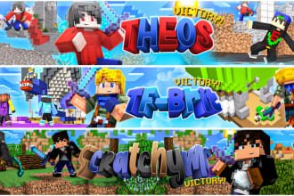 design the perfect minecraft youtube banner