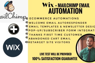set up wix email automation and create popup sign up forms