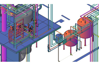 process piping chilled water and di and wfi loops