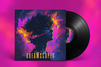 design modern album cover, ep cover or single cover artwork