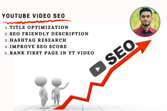 do best youtube SEO for improving channel and video ranking