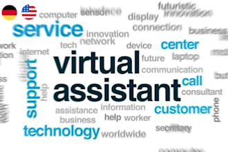 be your german virtual assistant, customer service and seller