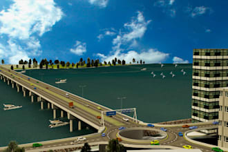 design interchanges, intersections roundabouts, make 3d views