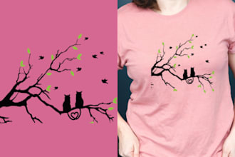 create custom trendy typography christmas t shirt design