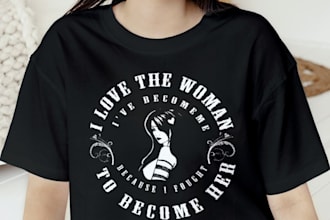 create custom trendy typography christmas t shirt design