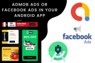 integrate admob ads or facebook ads in your android app