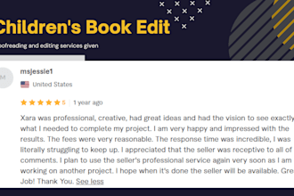 thoroughly proofread and edit your articles and scripts