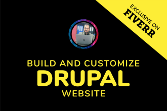 fix or create a drupal 9, 10 website